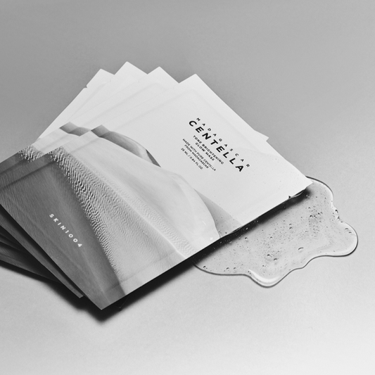 شيت ماسك للتفتيح والنضارة مدغشقر | SKIN1004 madagascar centella tone brightening glow mask - Barbie.phar