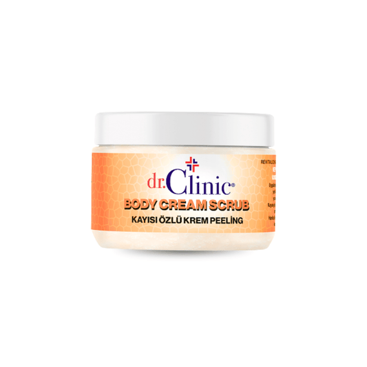 سكراب للجسم بخلاصة المشمش دكتور كلينك | Dr.clinic Body Cream Scrub - Barbie.phar