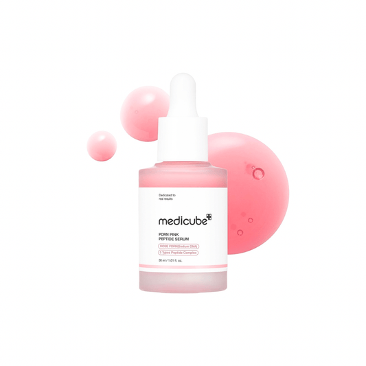 سيروم البيبتايد الوردي ميدكيوب - 30مل | Medicube Pdrn Pink Peptide Serum - Barbie.phar