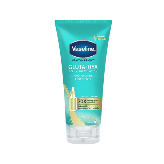 سيروم لوشن لتنعيم الجسم فازلين - 300مل | Vaseline gluta hya serum burst lotion smoothing perfector - Barbie.phar