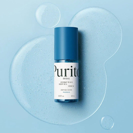 سيروم مرطب هايدرو بوريتو - 60مل | Purito Hydro Wave Deep Sea Serum - Barbie.phar