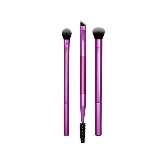 سيت فرش ظلال ريل تكنيك | Real Techniques eye shade + blend brush set - Barbie.phar