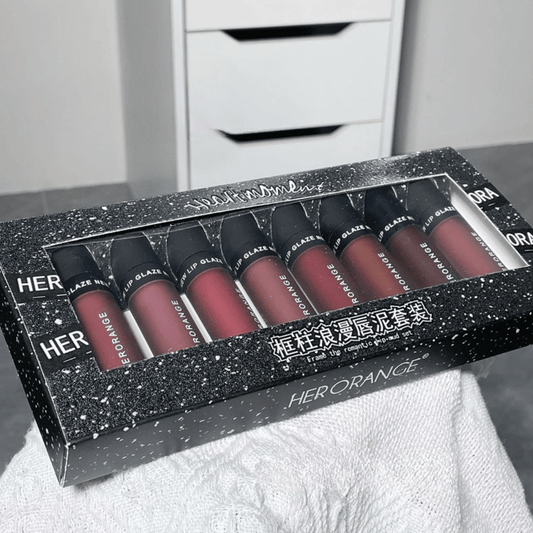سيت حمر فيلفت هيرو راينج | HERORANGE Matte Velvet Lipstick Set - Barbie.phar