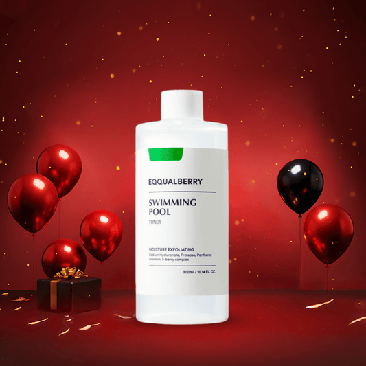 تونر مقشر ايكول بيري - 300مل | EqqualBerry swimming pool toner moisture exfoliating - Barbie.phar