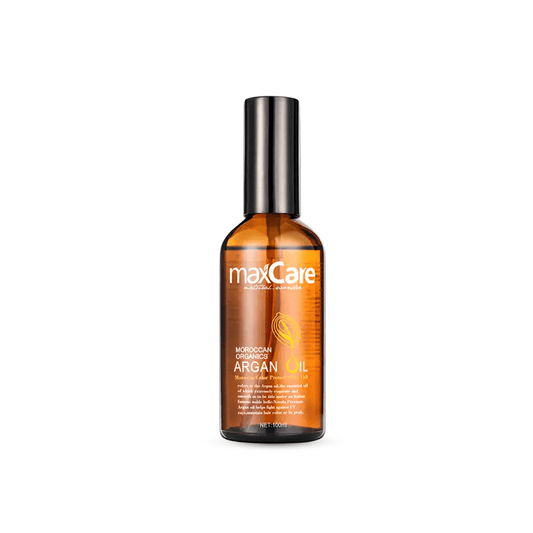 زيت الارغان ماكس كير - 100مل | MaxCare Moroccan Organics Argan Oil Morocco Color Protect Silky Oil - Barbie.phar