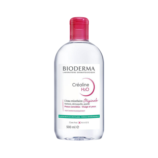 مسيلار بايوديرما للبشرة الحساسة - 500مل | Bioderma crealine h2O micellar water