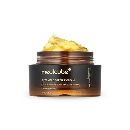 كريم كبسولات فيتامين سي ميدكيوب - 55غرام | Medicube deep vita c capsule cream