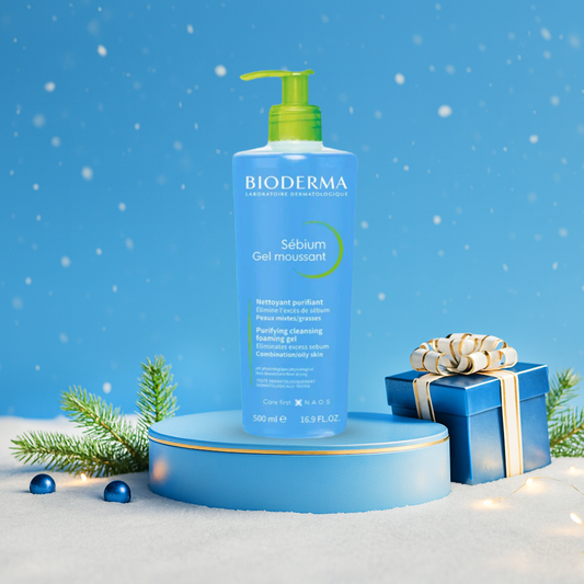 غسول بايوديرما للبشرة الدهنية والمختلطة | Bioderma Sebium Gel Moussant Nettoyant Purifiant