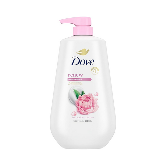 غسول جسم دوف بالورد - 900مل | Dove peony and rose oil body wash