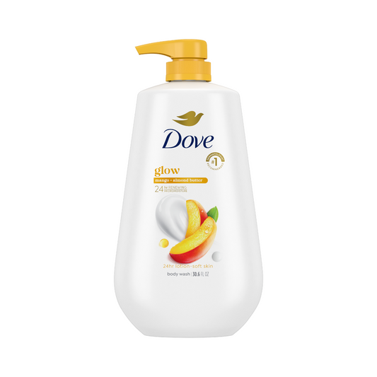 غسول جسم دوف بالمانجا و زبدة اللوز - 900مل | Dove mango and almond butter body wash