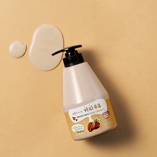 غسول جسم بحليب القهوة كويلنارا - 560غرام | kwailnara coffe milk body cleanser