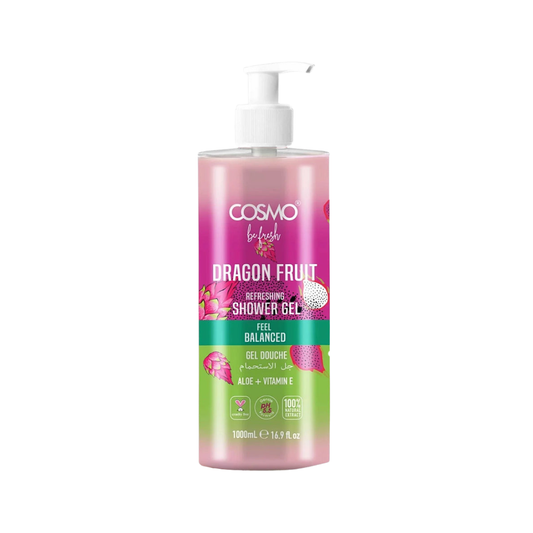 غسول جسم دراغون فروت كوزمو - 1000مل | Cosmo be fresh dragon fruit shower gel