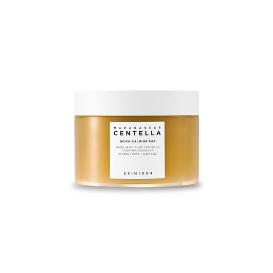بادات سينتيلا لتهدئة البشرة مدغشقر - 130مل | SKIN1004 madagascar centella quick calming pad