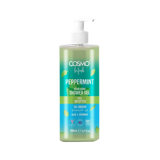 غسول جسم نعناع كوزمو - 1000مل | Cosmo be fresh peppermint shower gel