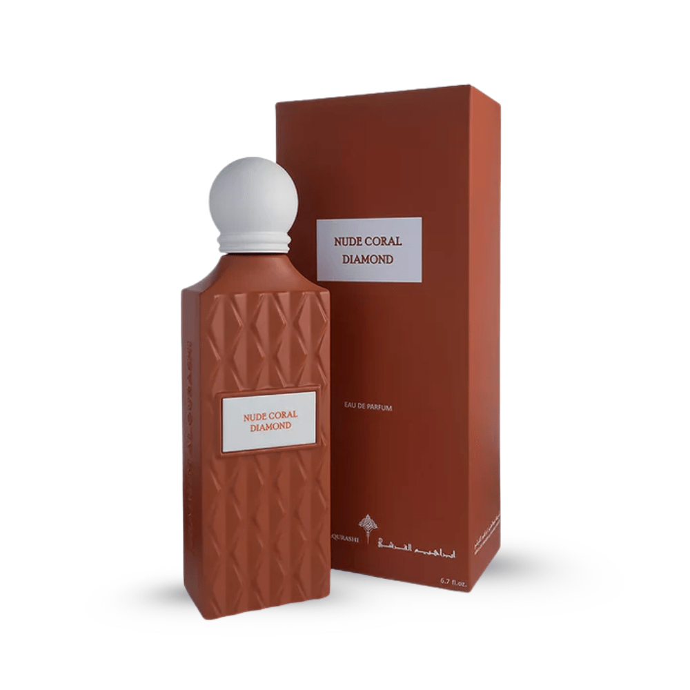 عطر ابراهيم القرشي - نود كورال دايموند - 200 مل | Nude Coral Diamond Ibrahim Al Qurashi perfume - Barbie.phar
