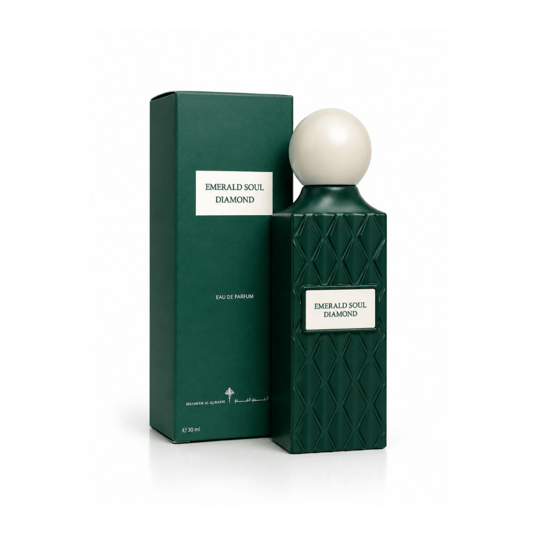 عطر إيميرالد سول دايموند صغير ابراهيم القرشي - 30مل | Ibrahim Al Qurashi Emerald Soul Diamond - Barbie.phar