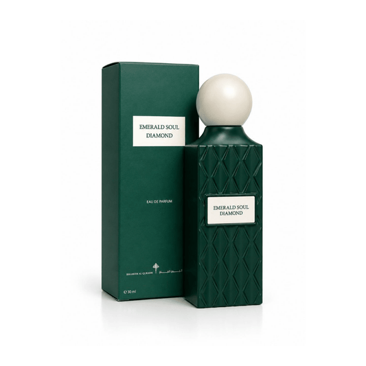 عطر إيميرالد سول دايموند صغير ابراهيم القرشي - 30مل | Ibrahim Al Qurashi Emerald Soul Diamond - Barbie.phar