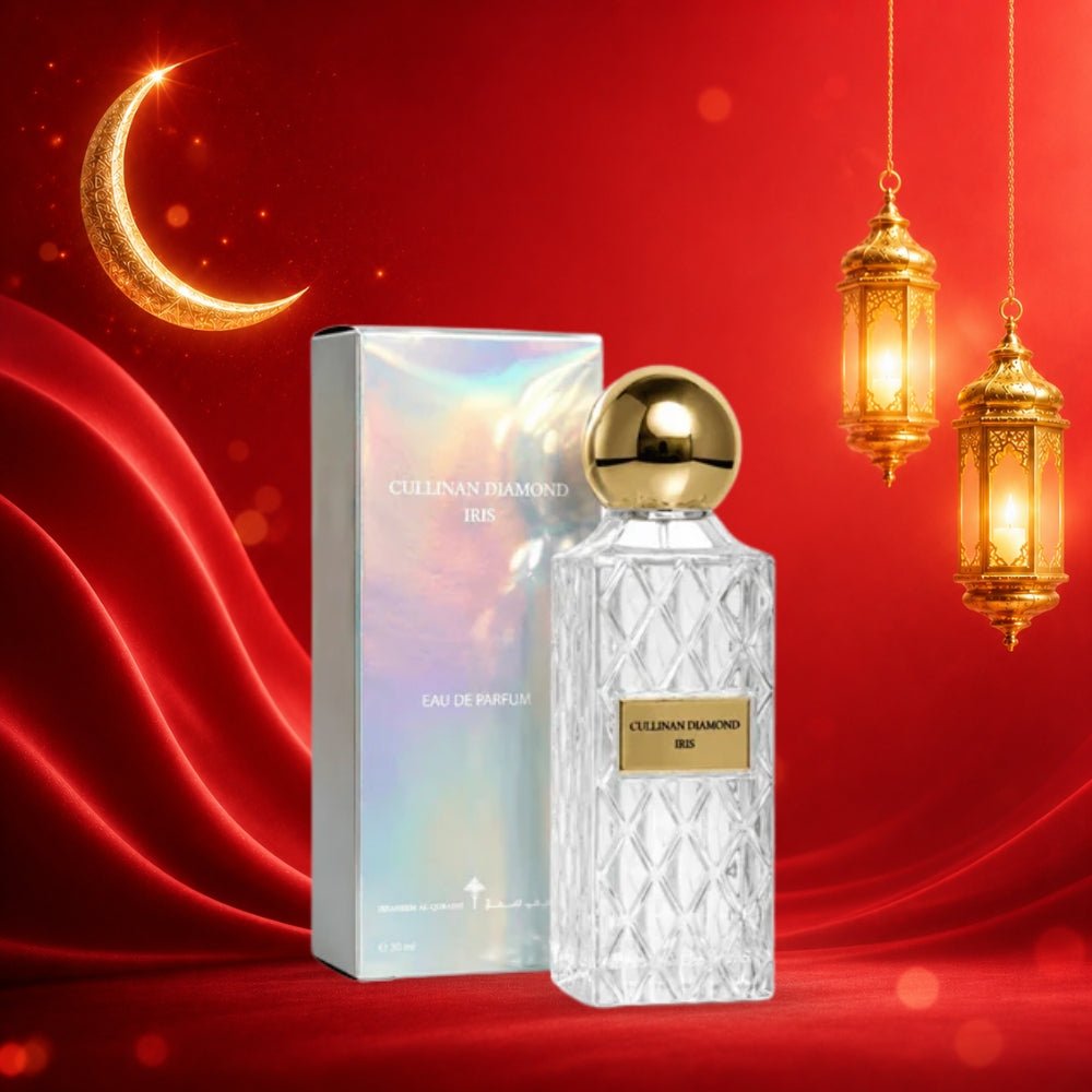 عطر كولينان دايموند ايريس صغير ابراهيم القرشي - 30مل | Ibrahim Al qurashi culinan diamond iris perfume - Barbie.phar