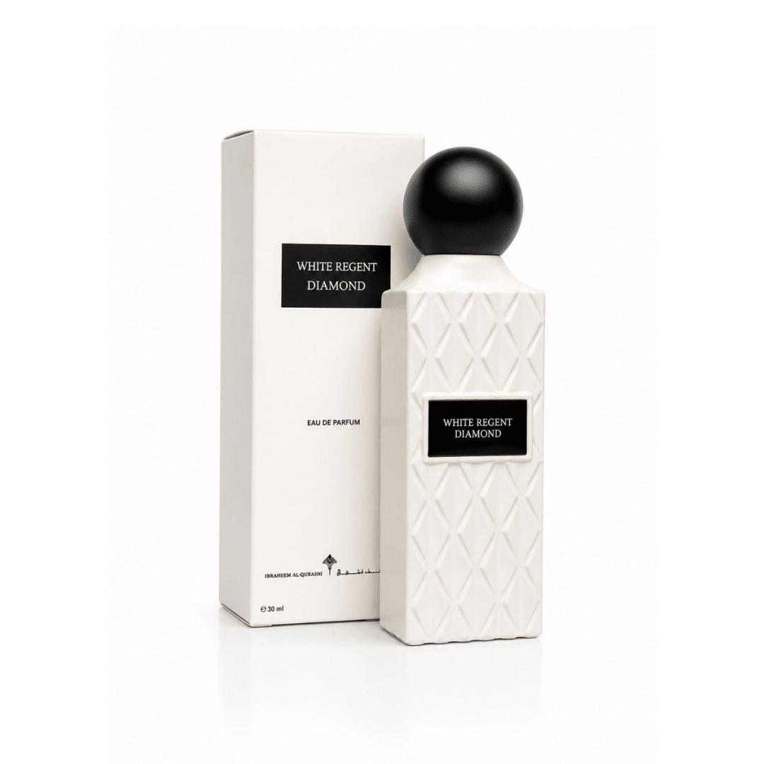 عطر وايت ريجنت دايموند صغير ابراهيم القرشي - 30مل | Ibrahim Al Qurashi white Regent Diamond - Barbie.phar