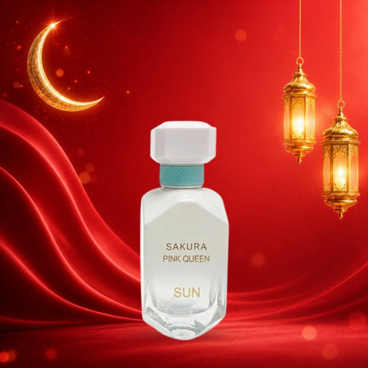عطر شعر سن ساكورا بنك كوين - 50مل | Sakura pink queen sun hair perfume - Barbie.phar