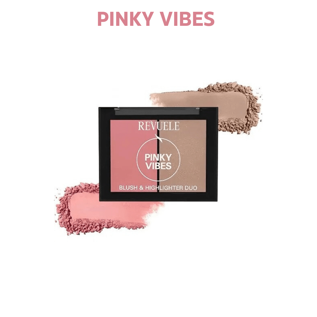 احمر خدود + هايلايتر ريفولي | Revuele Blush & Highlighter Duo - Barbie.phar