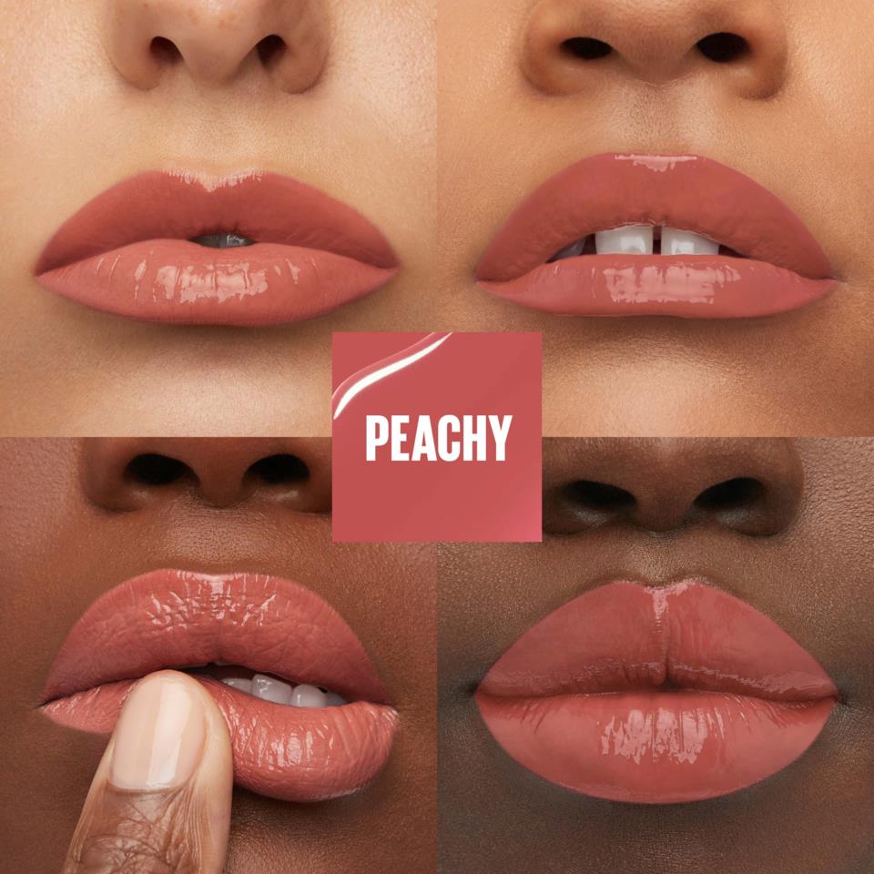 احمر شفاه سوبرستاي بيتشي مايبلين | Maybelline superstay vinyl ink liquid lipstick peachy - Barbie.phar