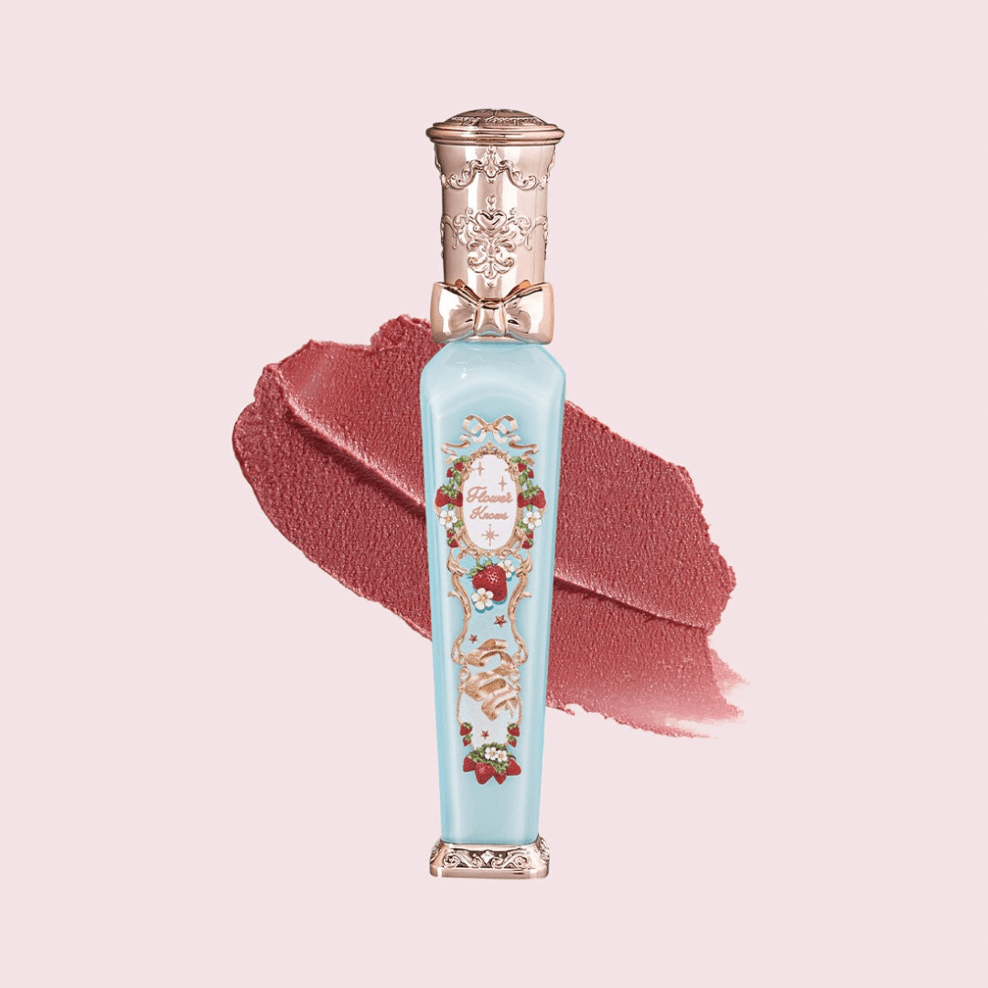احمر شفاه ستروبيري فلاور نوز | Flower knows Strawberry Rococo Cloud Lip Cream - Barbie.phar