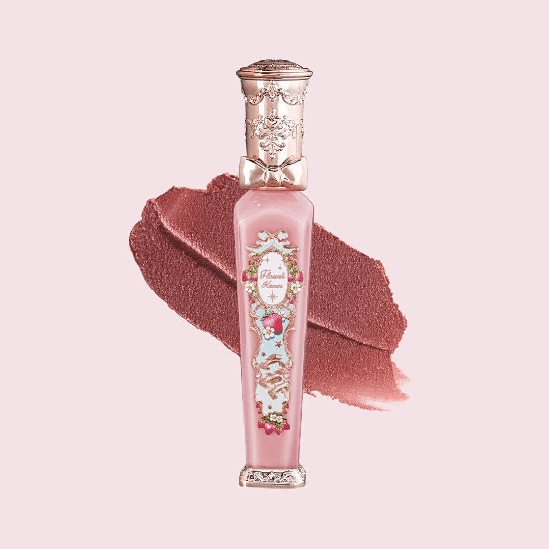 احمر شفاه ستروبيري فلاور نوز | Flower knows Strawberry Rococo Cloud Lip Cream - Barbie.phar