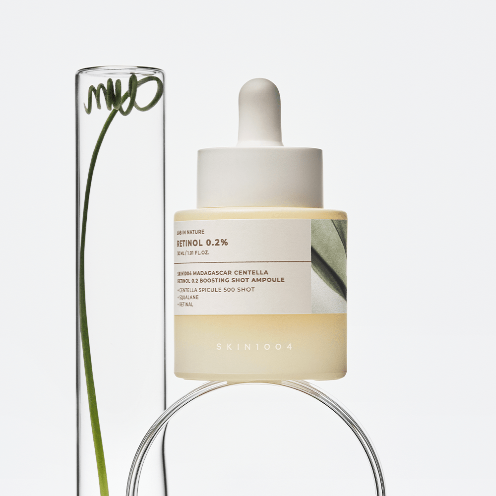امبولة سيروم ريتينول مدغشقر 30مل | SKIN1004 madagascar centella retinol 0.2 boosting shot ampoule - Barbie.phar