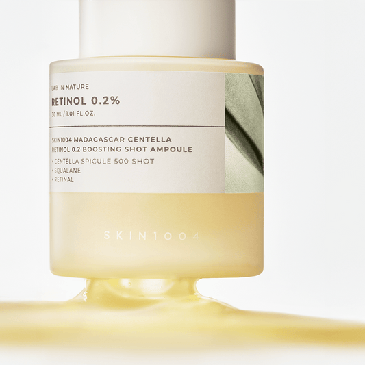 امبولة سيروم ريتينول مدغشقر 30مل | SKIN1004 madagascar centella retinol 0.2 boosting shot ampoule - Barbie.phar