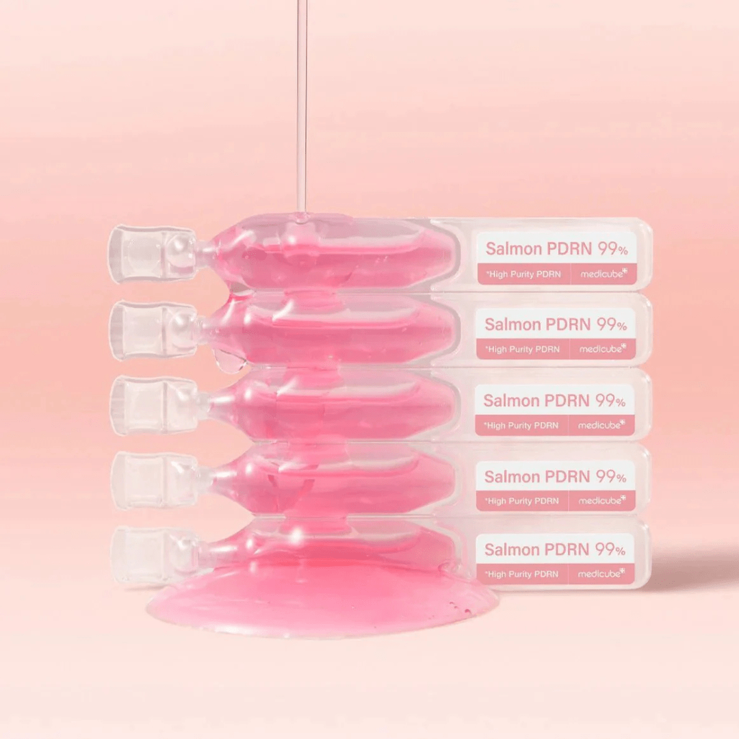 امبولات سيروم السلمون الوردي ميدكيوب | Medicube pdrn pink one day serum - Barbie.phar