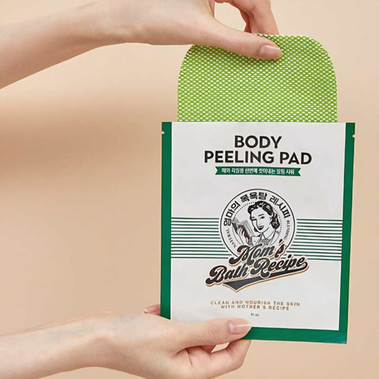 باد تقشير الجسم موم باث | Mom’s Bath Recipe Body Peeling Pad - Barbie.phar