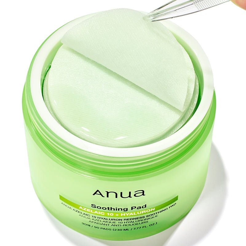 بادات ازليك اسيد انوا - 180مل | Anua soothing pad azelaic 10 + hyaluron - Barbie.phar