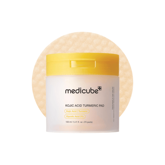بادات كوجيك اسيد ميدكيوب - 160مل | Medicube kojic acid turmeric pad - Barbie.phar