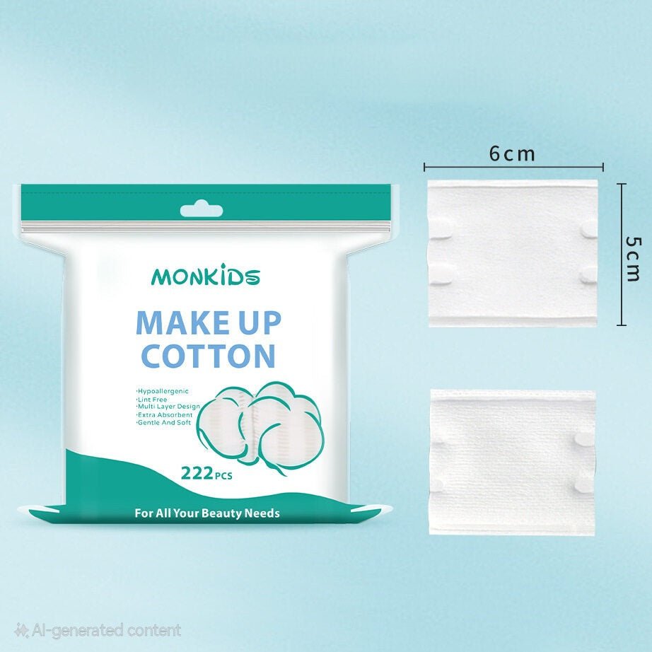 بادات قطنية مونكدز عدد 222 | Monkids makeup cotton pads - Barbie.phar