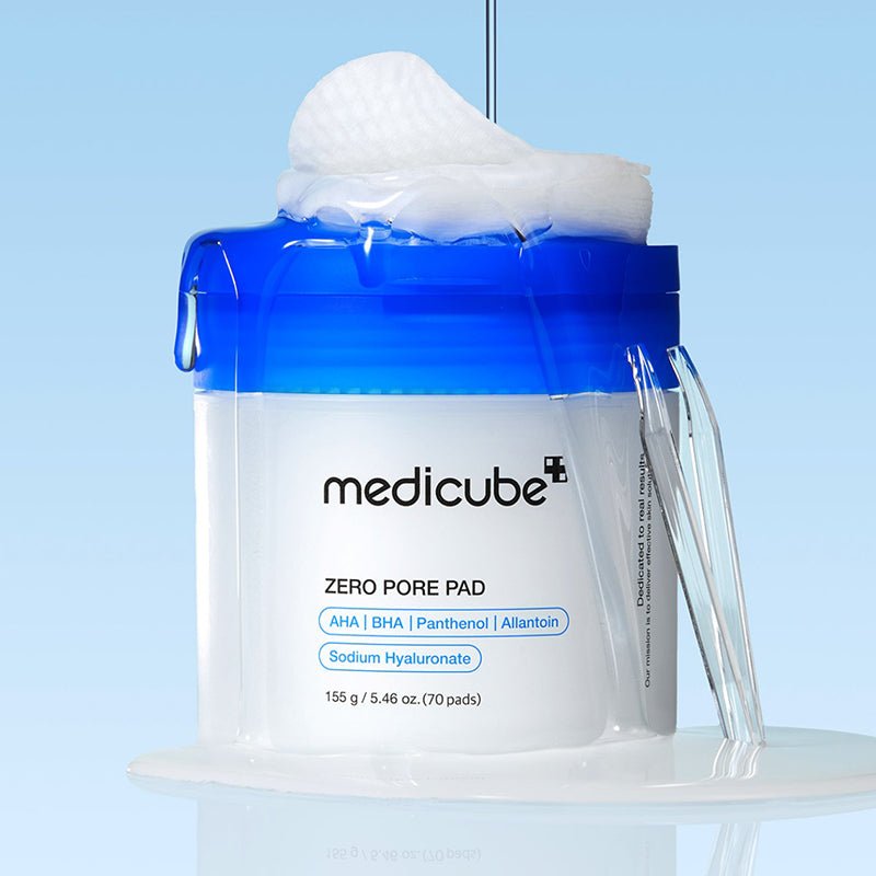 بادات زيرو لتنقية المسام ميدكيوب - 155غرام | Medicube zero pore pad - Barbie.phar