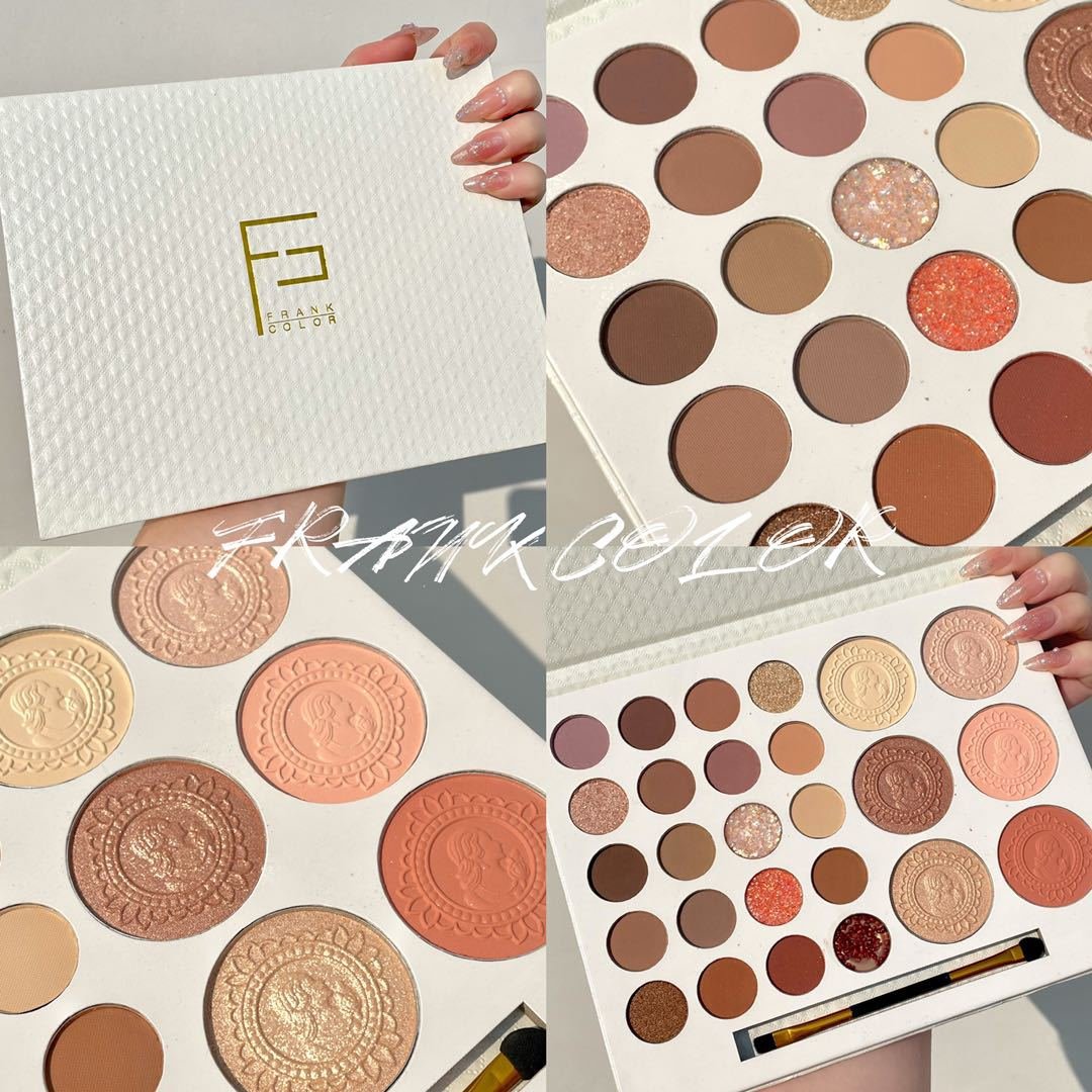 باليت ظلال 26 لون فرانك كولر | Frank Color 26 Colors Eyeshadow Palette - Barbie.phar