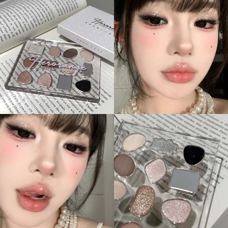 باليت ظلال عيون هيرو راينج | HERORANGE Eyeshadow Plate - Barbie.phar