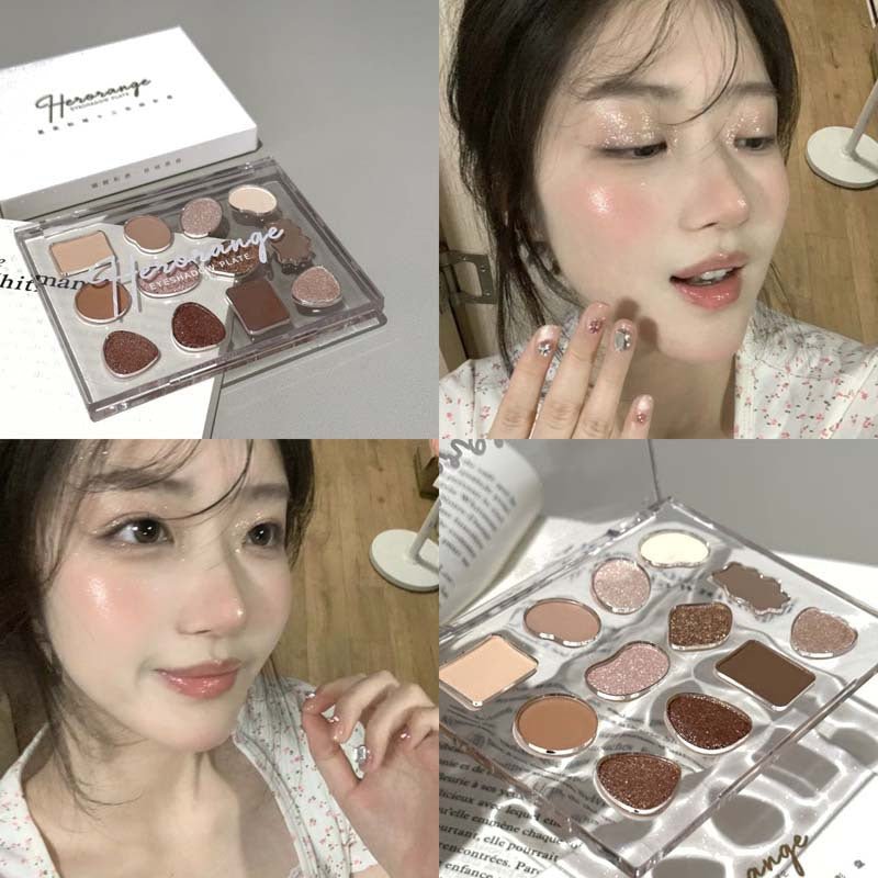 باليت ظلال عيون هيرو راينج | HERORANGE Eyeshadow Plate - Barbie.phar