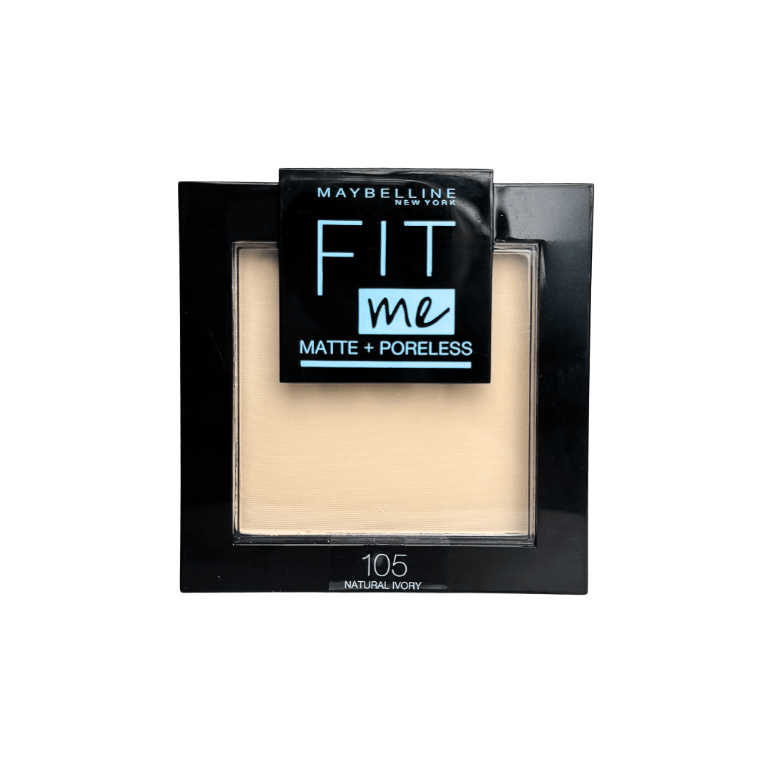 باودر فت مي مايبلين درجة 105 | Maybelline fit me matte poreless powder 105 - Barbie.phar