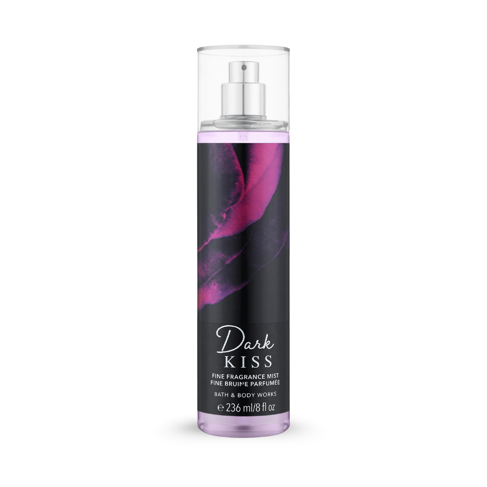 بخاخ عطر الجسم “دارك كيس” | Bath & Body Works Dark Kiss Fine Fragrance Mist Body Spray - Barbie.phar