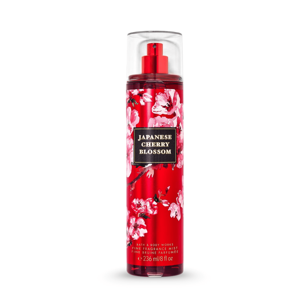 بخاخ عطر الجسم “زهر الكرز الياباني” | Bath & Body Works Japanese Cherry Blossom Fine Fragrance Mist - Barbie.phar