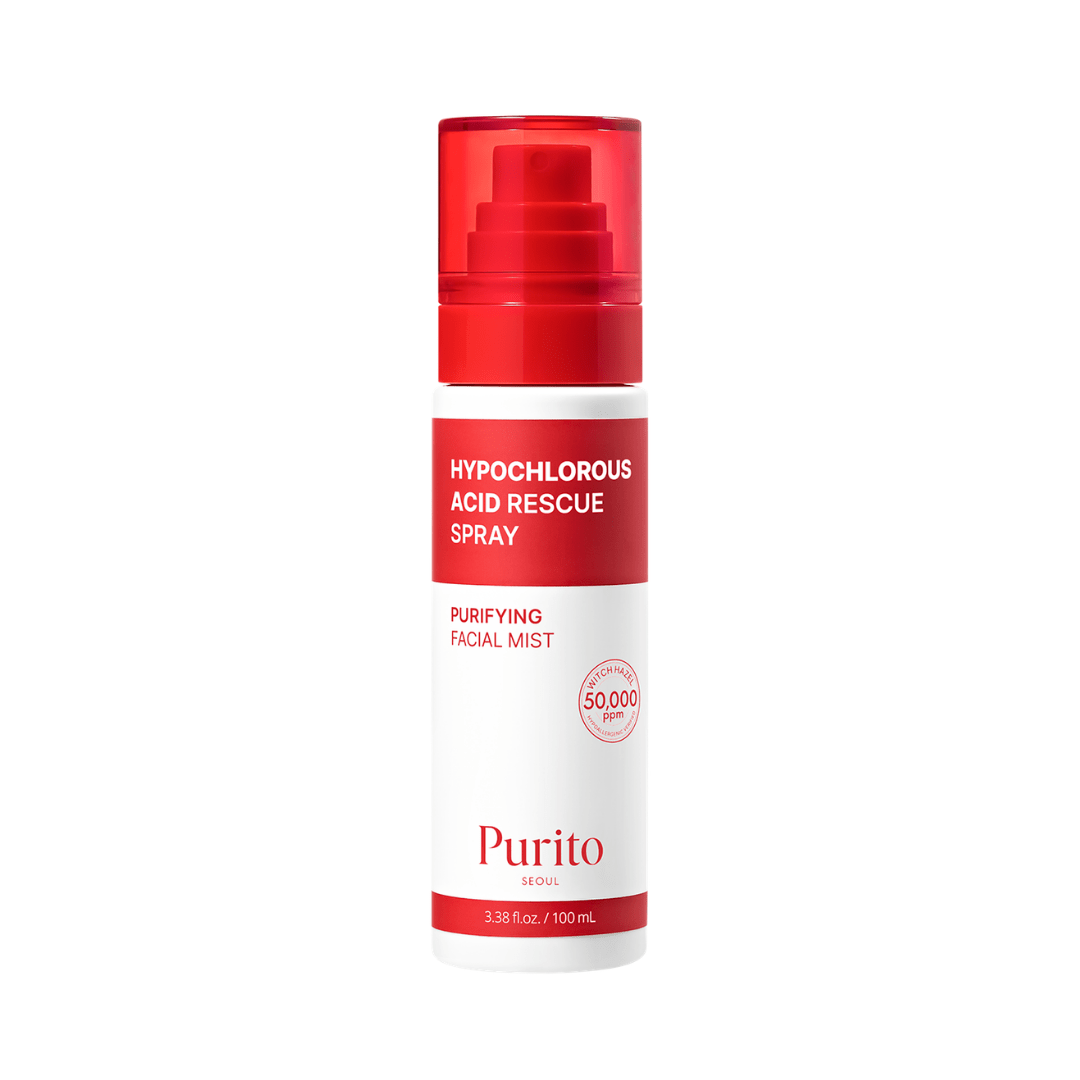 بخاخ مهدئ للبشرة بوريتو - 100مل | Purito Seoul Hypochlorous Acid Rescue Spray - Barbie.phar