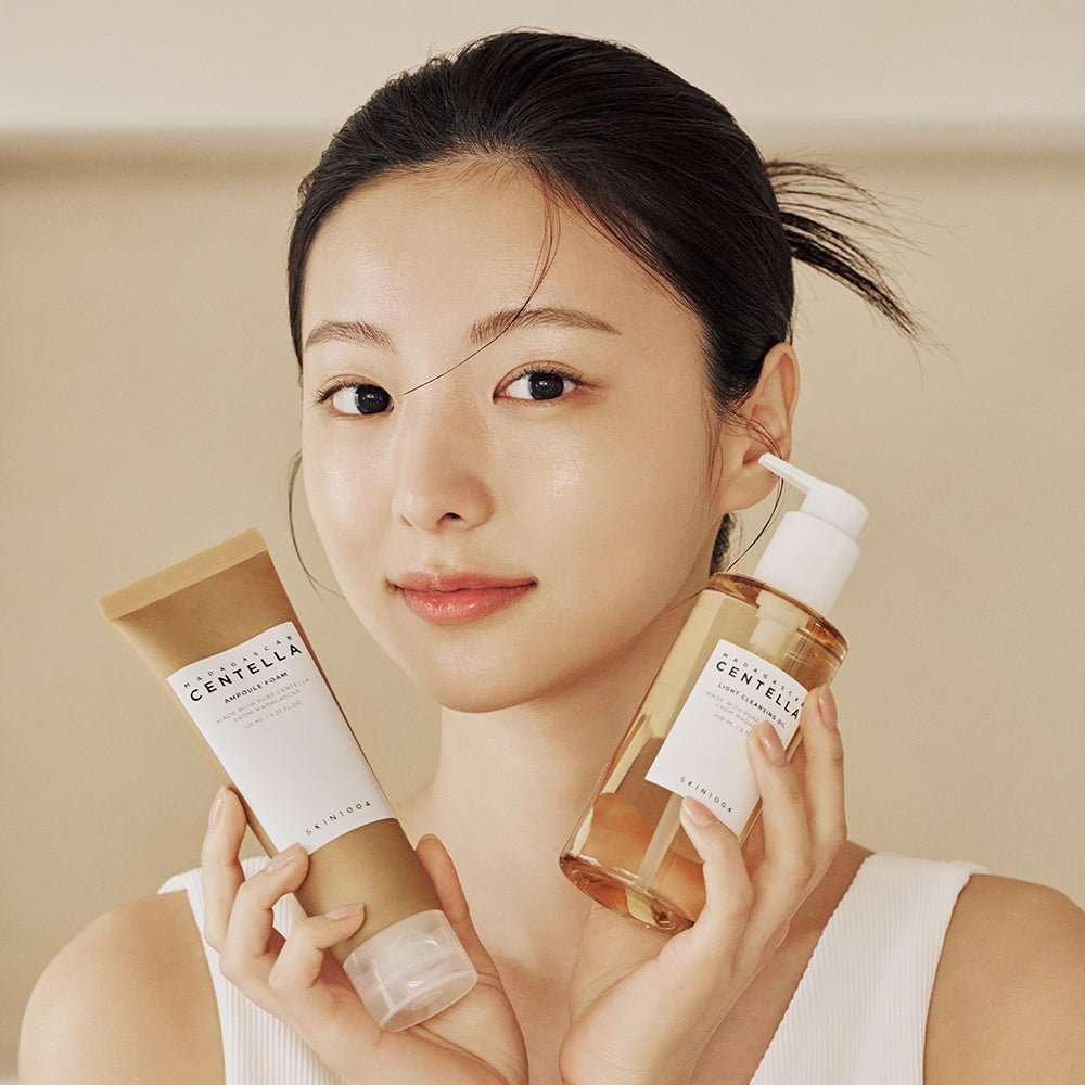 بكج التنظيف المزدوج سينتيلا مدغشقر | SKIN1004 centella madagascar double cleansing duo - Barbie.phar