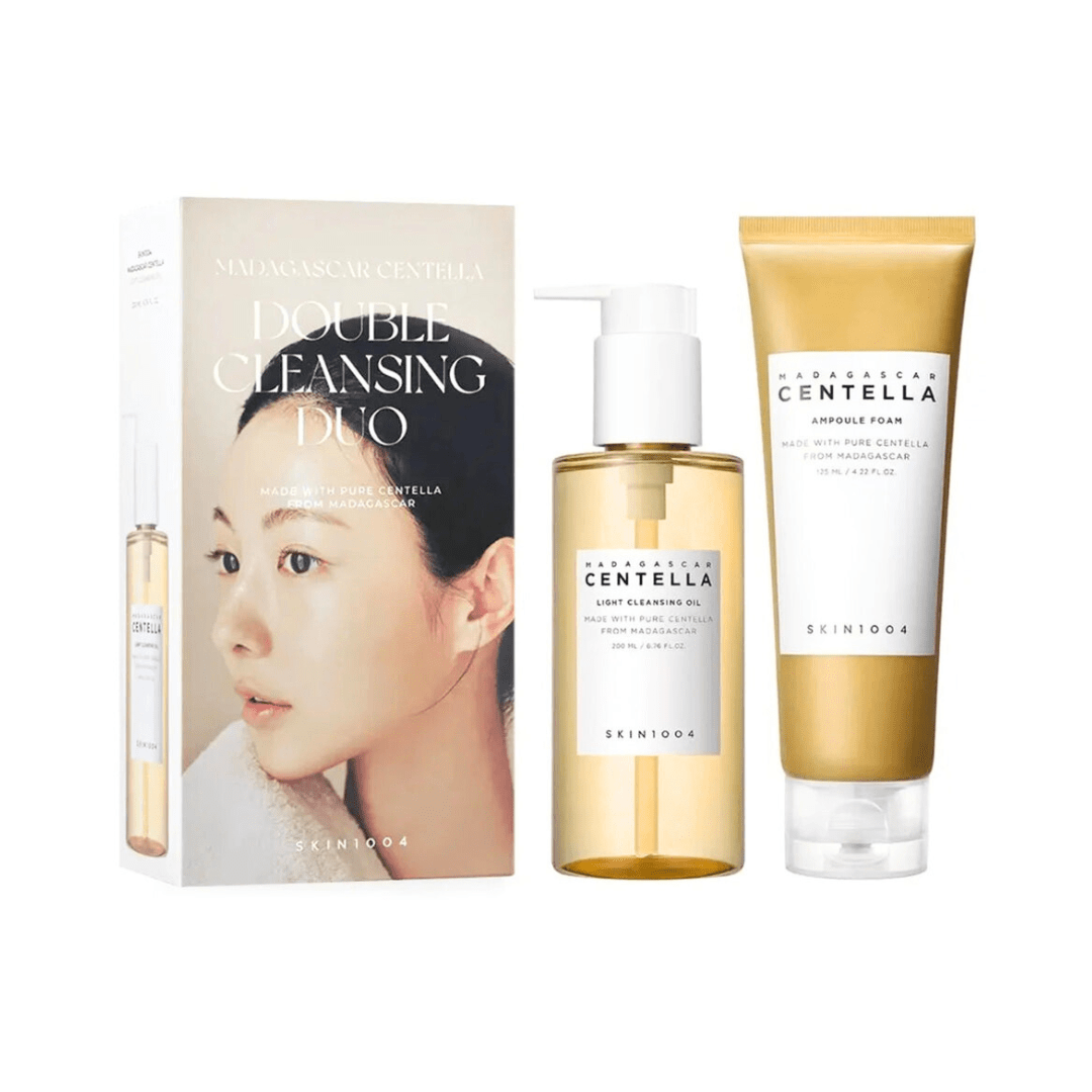 بكج التنظيف المزدوج سينتيلا مدغشقر | SKIN1004 centella madagascar double cleansing duo - Barbie.phar