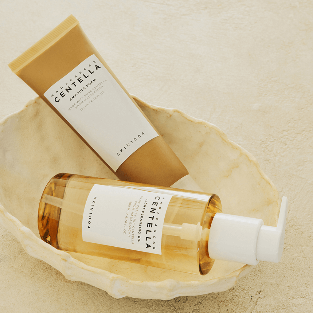 بكج التنظيف المزدوج سينتيلا مدغشقر | SKIN1004 centella madagascar double cleansing duo - Barbie.phar