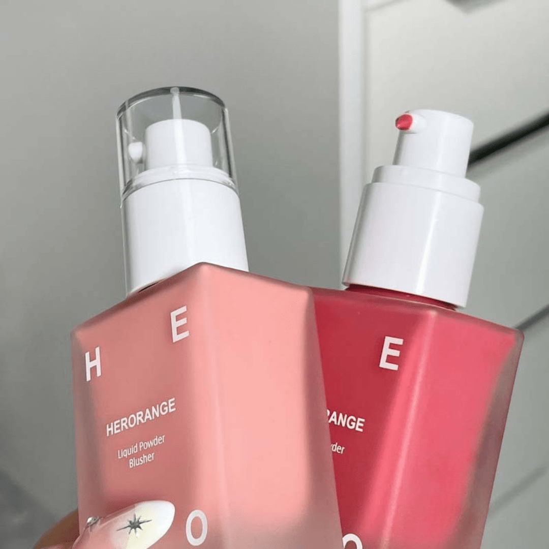بلش سائل هيرو راينج | HERORANGE Liquid Powder Blusher - Barbie.phar