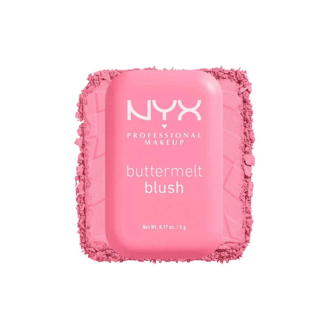 بلشر بتر ميلت درجة (02) ان واي اكس - 5غرام | NYX buttermelt blush (02) butta together - Barbie.phar