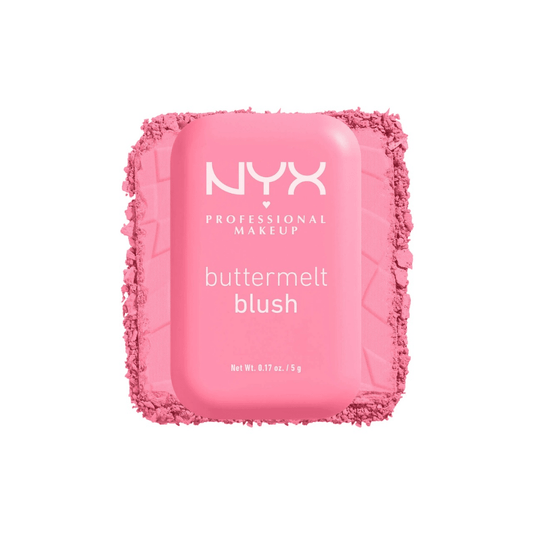 بلشر بتر ميلت درجة (02) ان واي اكس - 5غرام | NYX buttermelt blush (02) butta together - Barbie.phar