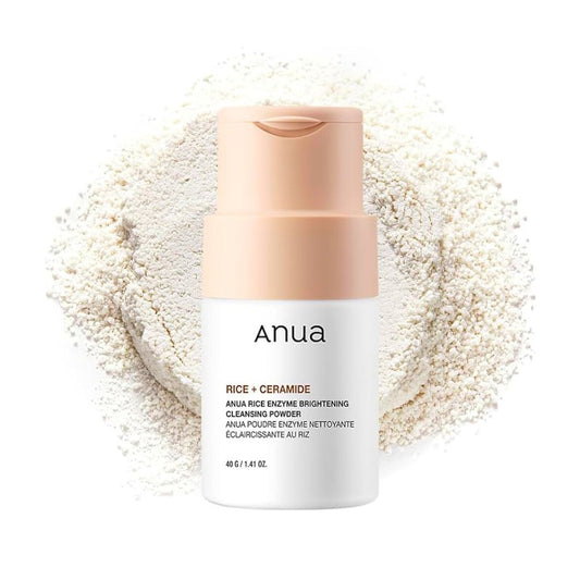 بودرة انوا لتنظيف وتفتيح البشرة - 40غرام | Anua Rice Enzyme Brightening Cleansing Powder - Barbie.phar